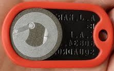 Existing NFC dog-tag prototype